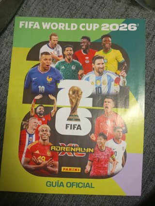 Álbum Panini Adrenalyn XL Mundial 2026