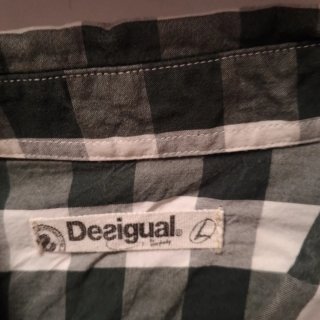 Camisa Desigual cuadros multicolor