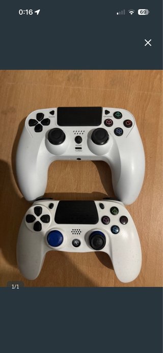 Vendo YA 2 Mandos PS4 para piezas o reparar