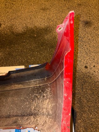 Parachoques trasero Honda Civic MB Aerodeck