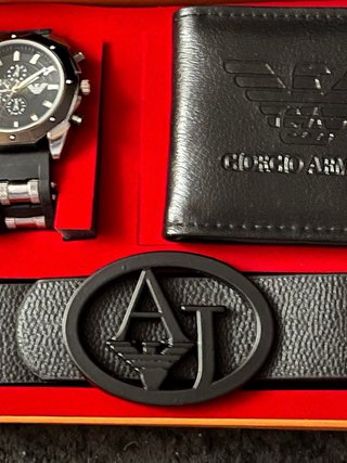 Set Regalo: Cartera, Cinturón y Rel