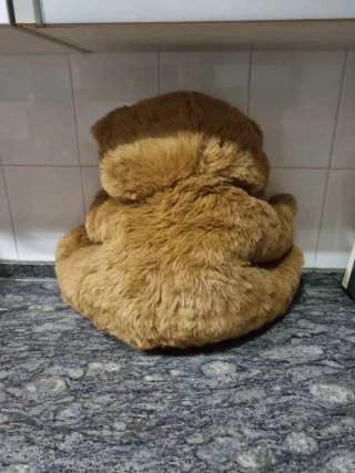 Oso Peluche Grande Quirón Vintage  44cm