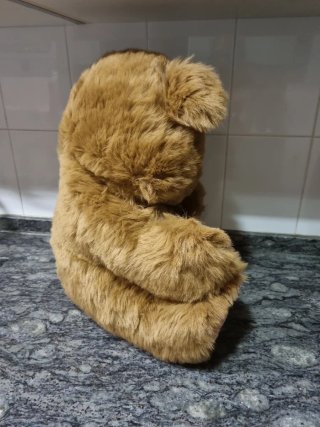 Oso Peluche Grande Quirón Vintage  44cm