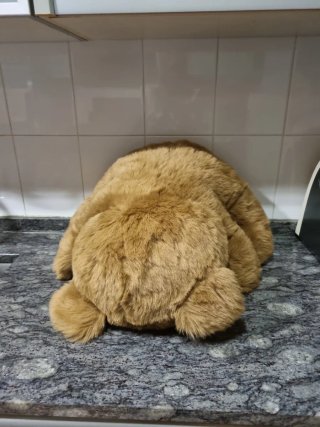 Oso Peluche Grande Quirón Vintage  44cm