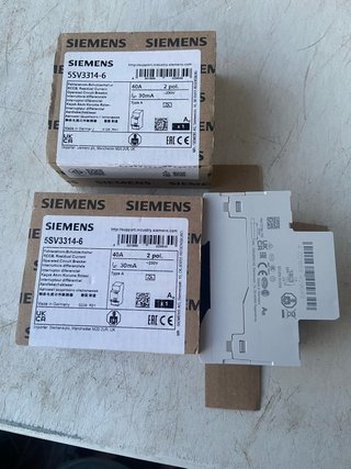 SIEMENS 5SV3314-6 Interruptor Diferencial 40A