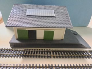 Magazzino Ferroviario Modello Scala H0