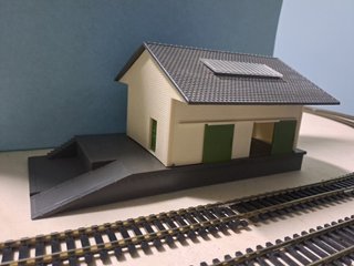 Magazzino Ferroviario Modello Scala H0