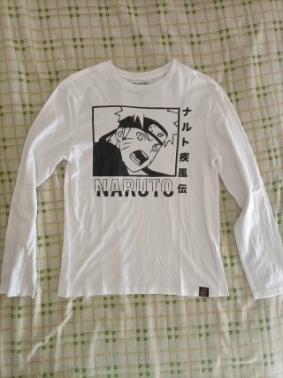 Camiseta Naruto Blanca