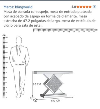 Mesa Consola de espejo NUEVA