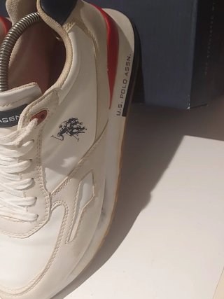 Sneakers U.S. Polo Assn. bianche tg. 42