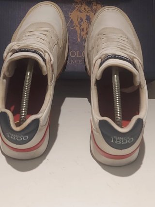 Sneakers U.S. Polo Assn. bianche tg. 42