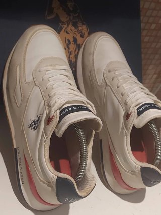 Sneakers U.S. Polo Assn. bianche tg. 42