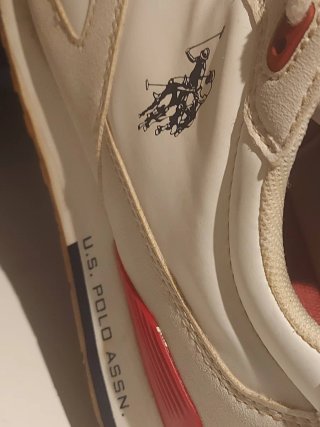 Sneakers U.S. Polo Assn. bianche tg. 42