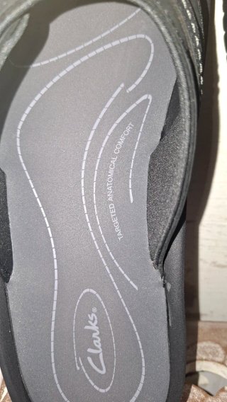 Chinelos Clarks Novos Pele Genuína
