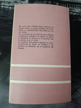 Libro El jardín del profeta - Gibrán (1977)