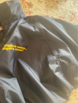 Giubbotto impermeabile LEGEA uomo blu