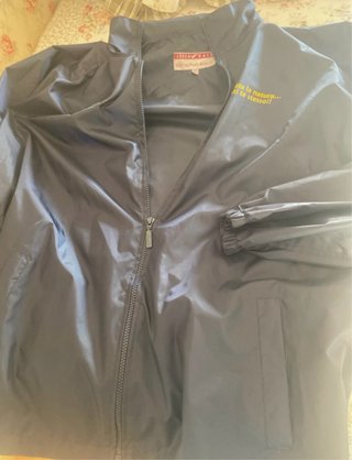 Giubbotto impermeabile LEGEA uomo blu