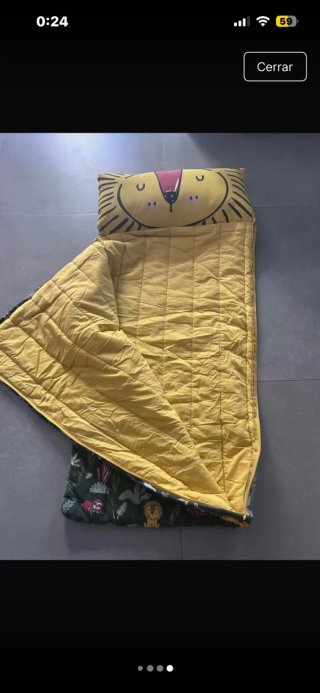 Saco dormir + almohada Kiabi Selva