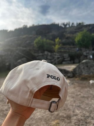 Boné Polo Ralph Lauren bege