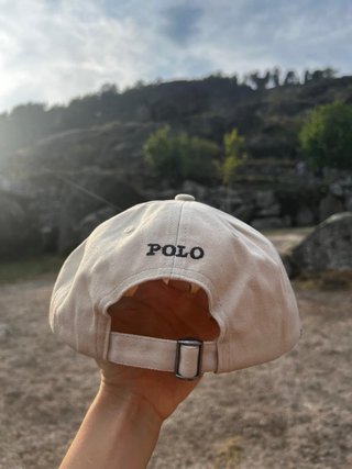 Boné Polo Ralph Lauren bege