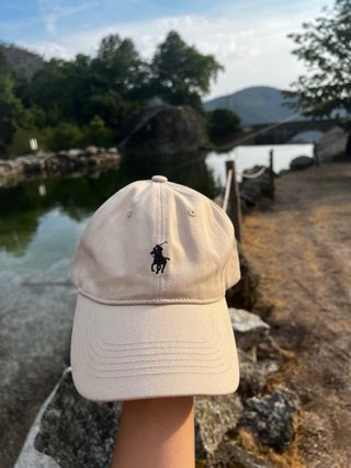 Boné Polo Ralph Lauren bege
