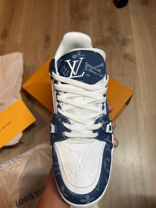 Zapatillas Louis Vuitton Azules y Blancas