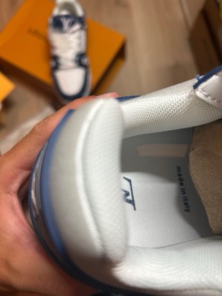 Zapatillas Louis Vuitton Azules y Blancas