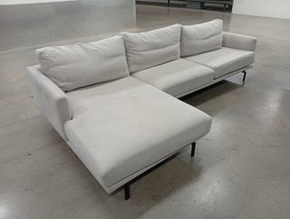 Sofá Chaise Longue Kave Home Galene Beige