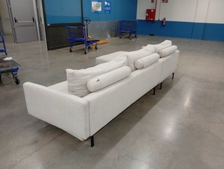 Sofá Chaise Longue Kave Home Galene Beige