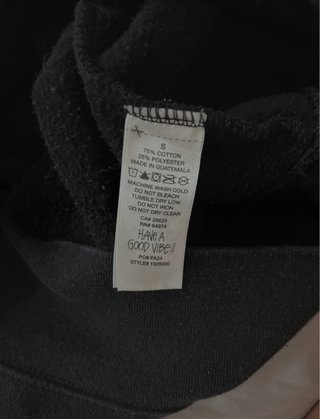 Felpa Stussy Nera