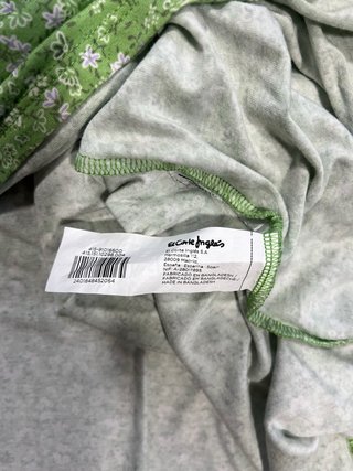 Vestido verde floral Easy Wear