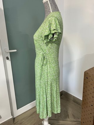 Vestido verde floral Easy Wear
