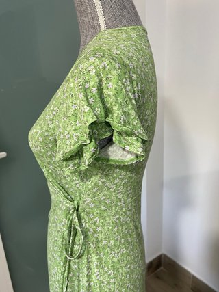 Vestido verde floral Easy Wear