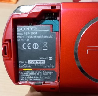 Sony PSP 3004 Nero e Rosso