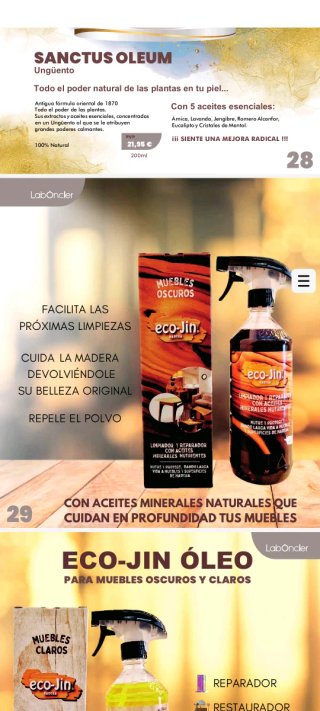 Productos de limpieza