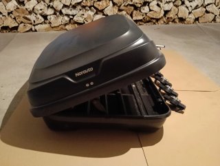 Cofre portaequipajes Bermude 200 + Baca + anclajes