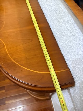 Mueble recibidor clásico de madera