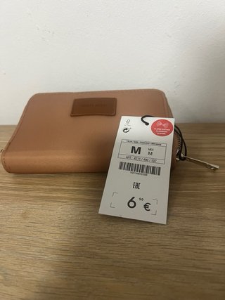 Cartera Lefties marrón sin estrenar