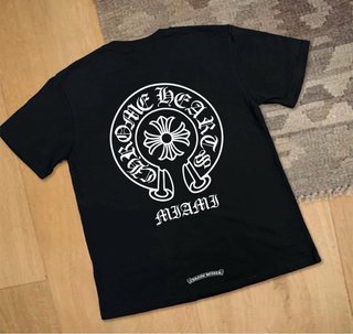 Camiseta Chrome Hearts Negra