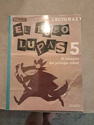 El lobo lupas 5. Lecturas Primaria