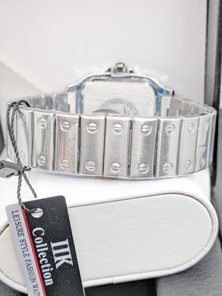 Orologio Uomo IK Collectiv Stile Santos Tabacco 40