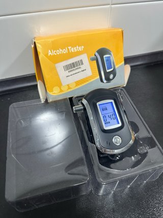 Alcoholímetro Digital Portátil