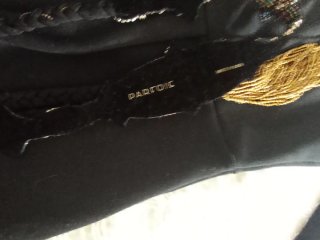 Mono Bershka negro con cinturón