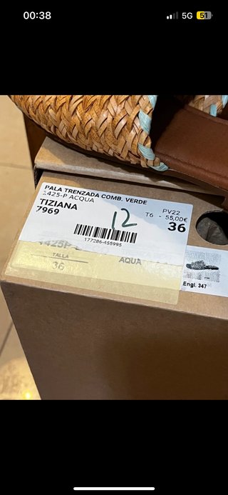 Sandalia pala trenzada Cortés Zapaterías