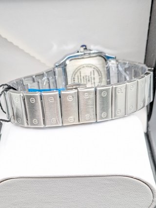 Orologio Uomo Donna 34 mm Stile Santos
