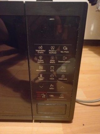 Horno Microondas Samsung Negro