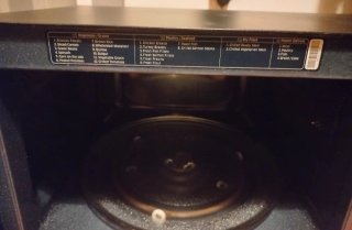Horno Microondas Samsung Negro