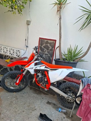 KTM 85 2024 Motocross Naranja/Blanco