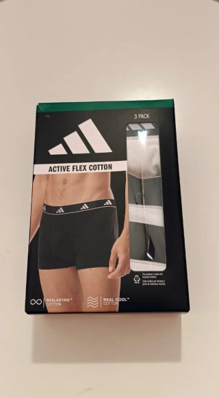 Confezione 3 boxer Adidas Active Flex Cotton