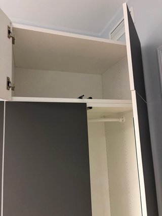 Guardaroba modulare IKEA con cassettiera
